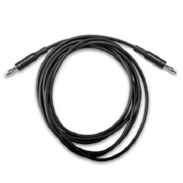 1 pcs - Mueller Electric Test Leads, 6.5A, Black, 84in Lead Length