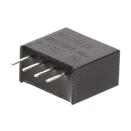 1 Tube of 42 - Recom RO DC-DC Converter, 12V dc/ 83mA Output, 21.6 - 26.4 V dc Input, 1W, Through Hole, +85°C Max Temp -40°C