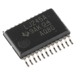 5 pcs - Texas Instruments SN74LVC4245ADBR, 1 Bus Transceiver, 8-Bit Non-Inverting LVTTL, 24-Pin SSOP