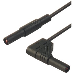 1 pcs - Hirschmann Test & Measurement, 16A, 1000V ac/dc, Black, 1m Lead Length