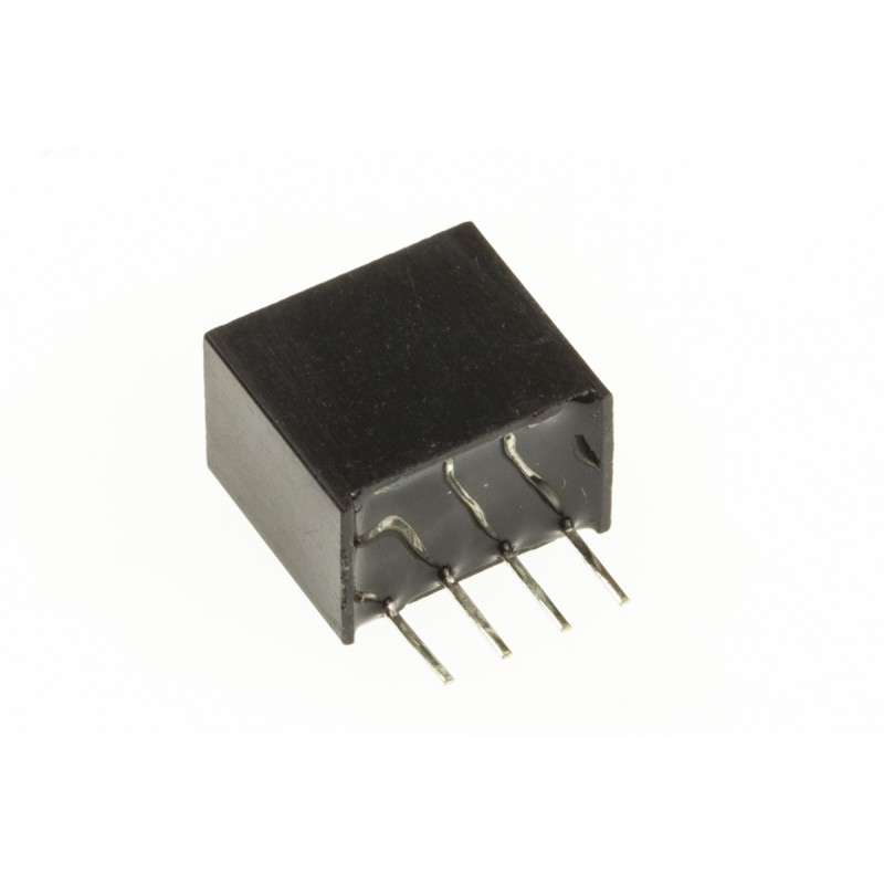 1 Tube of 42 - Recom RI DC-DC Converter, 5V dc/ 400mA Output, 4.5 - 5.5 V dc Input, 2W, Through Hole, +85°C Max Temp -40°C Min