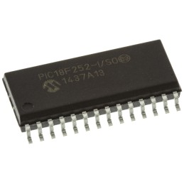 25 pcs - Microchip PIC18F252-I/SO, 8bit PIC Microcontroller, PIC18F, 40MHz, 32 kB Flash, 28-Pin SOIC
