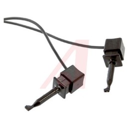 1 pcs - Mueller Electric Test lead, 5A, Black, 0.9m Lead Length