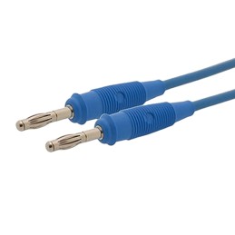 1 pcs - Hirschmann Test & Measurement, 16A, 30 V ac, 60V dc, Blue, 1m Lead Length