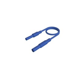 1 pcs - Hirschmann Test & Measurement Test lead, 32A, Blue, 1m Lead Length