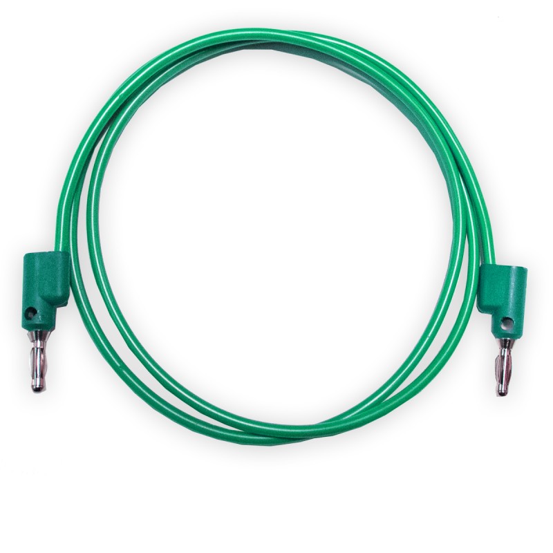 1 pcs - Mueller Electric Test Leads, 15A, 1kV, Green, 18in Lead Length