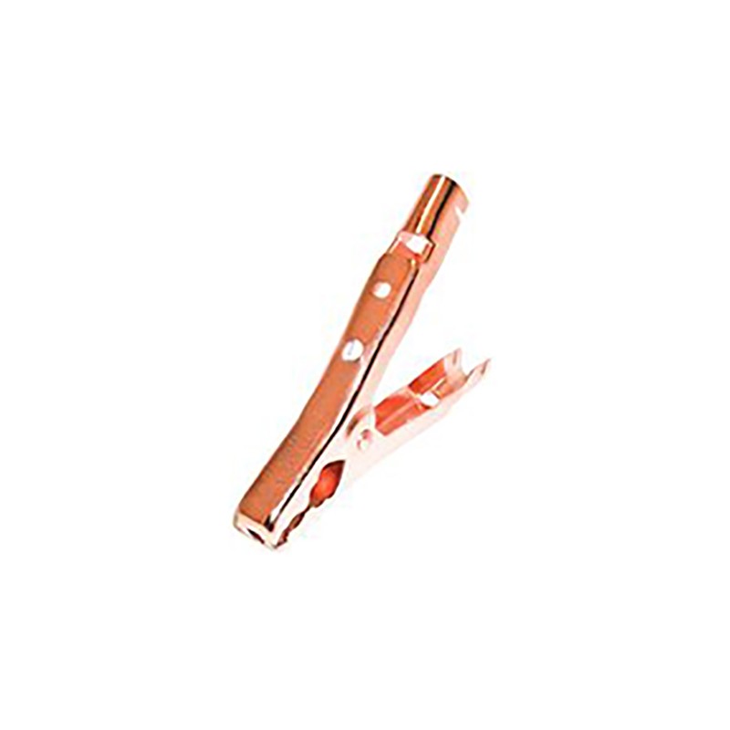 1 pcs - Mueller Electric Crocodile Clip, Copper-Plated Steel Contact, 200A