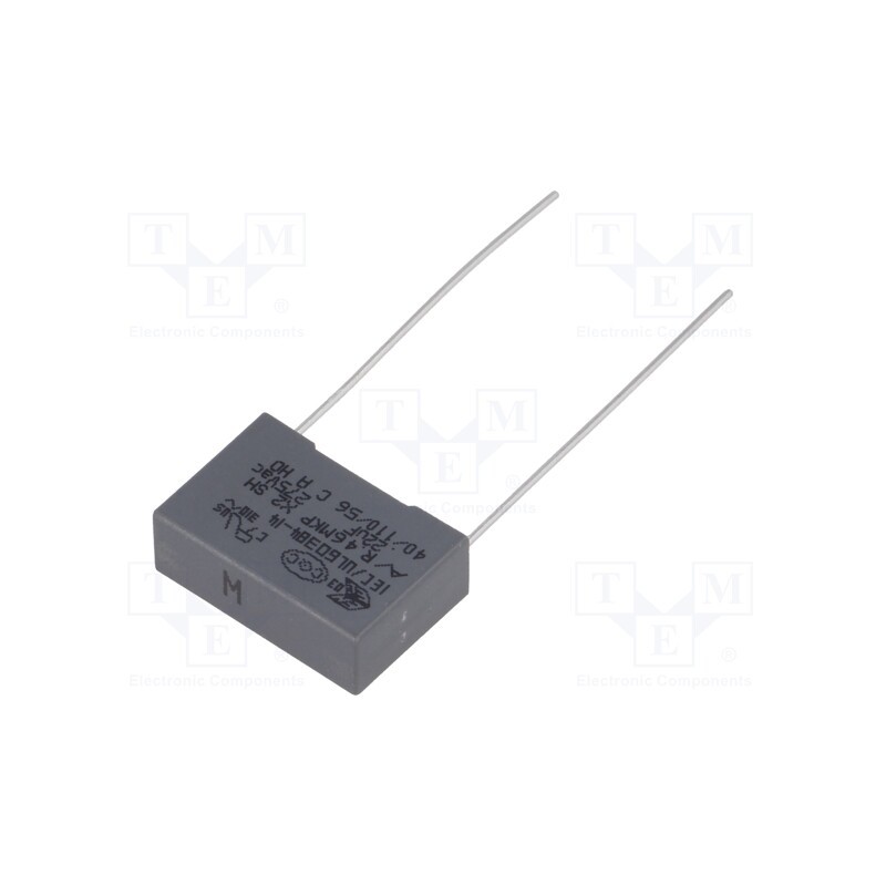 5 pcs x KEMET - R46KI322040P0M - Capacitor: polypropylene, 220nF, 18x6x12mm, THT, ±20%, 15mm, 560VDC