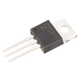 5 pcs - Texas Instruments LM1117T-ADJ/NOPB, 1 Low Dropout Voltage, Voltage Regulator 1.5A, 1.25 - 13.8 V 3-Pin, TO-220