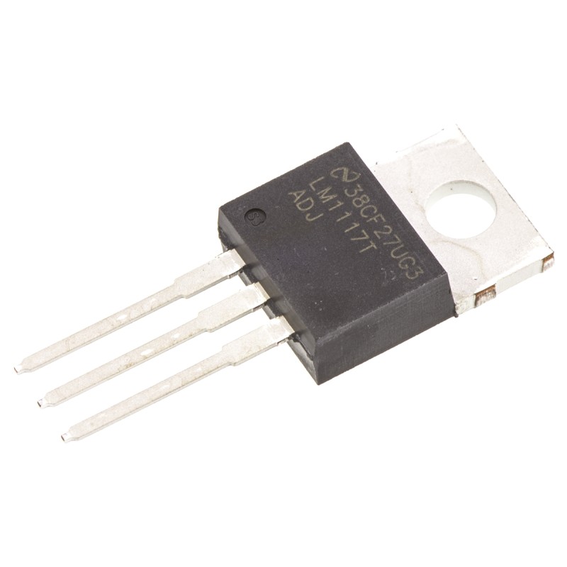 5 pcs - Texas Instruments LM1117T-ADJ/NOPB, 1 Low Dropout Voltage, Voltage Regulator 1.5A, 1.25 - 13.8 V 3-Pin, TO-220
