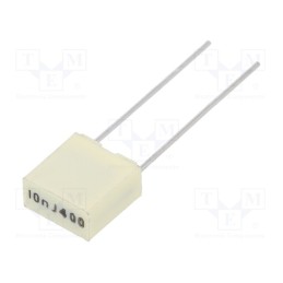 5 pcs x KEMET - R82MC2100Z350J - Capacitor: polyester, 10nF, 200VAC, 400VDC, 5mm, ±5%, 7.2x3.5x7.5mm