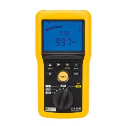 1 pcs - Chauvin Arnoux CA 6536 Insulation & Continuity Tester, 10V Min, 100V Max, 20GΩ Max, CAT IV