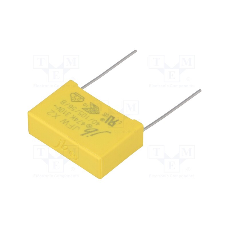 2 pcs x Jb Capacitors - JFW-470N/310-P22 - Capacitor: polypropylene, 470nF, 26.5x17x8.5mm, THT, ±10%, 22mm