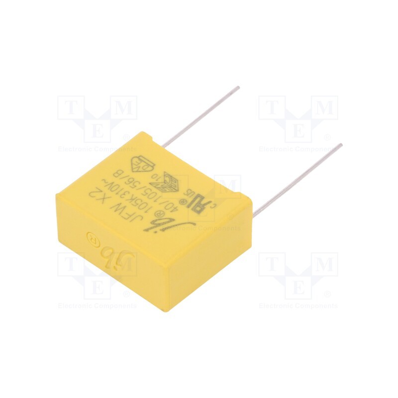 2 pcs x Jb Capacitors - JFW-1U/310-P22 - Capacitor: polypropylene, 1uF, 26x21.5x12mm, THT, ±10%, 22mm