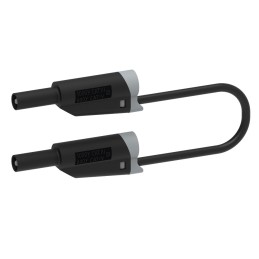 1 pcs - Electro PJP Test lead, 36A, 600V, Black, 50cm Lead Length