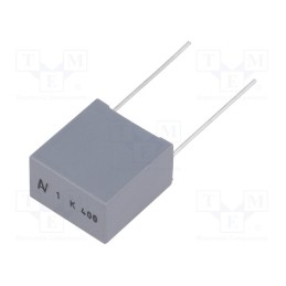 5 pcs x KEMET - R60MI41005030K - Capacitor: polyester, 1uF, 200VAC, 400VDC, 15mm, ±10%, 18x11x19mm