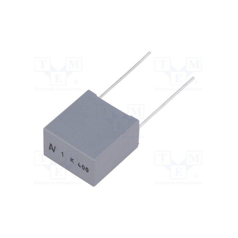 5 pcs x KEMET - R60MI41005030K - Capacitor: polyester, 1uF, 200VAC, 400VDC, 15mm, ±10%, 18x11x19mm