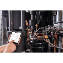 1 pcs - Testo Smart Probes HVAC/R Ultimate kit Wireless Multimeter Kit for Multipurpose Use, ±0.5 (testo 405i) °C, ±0.5 (testo