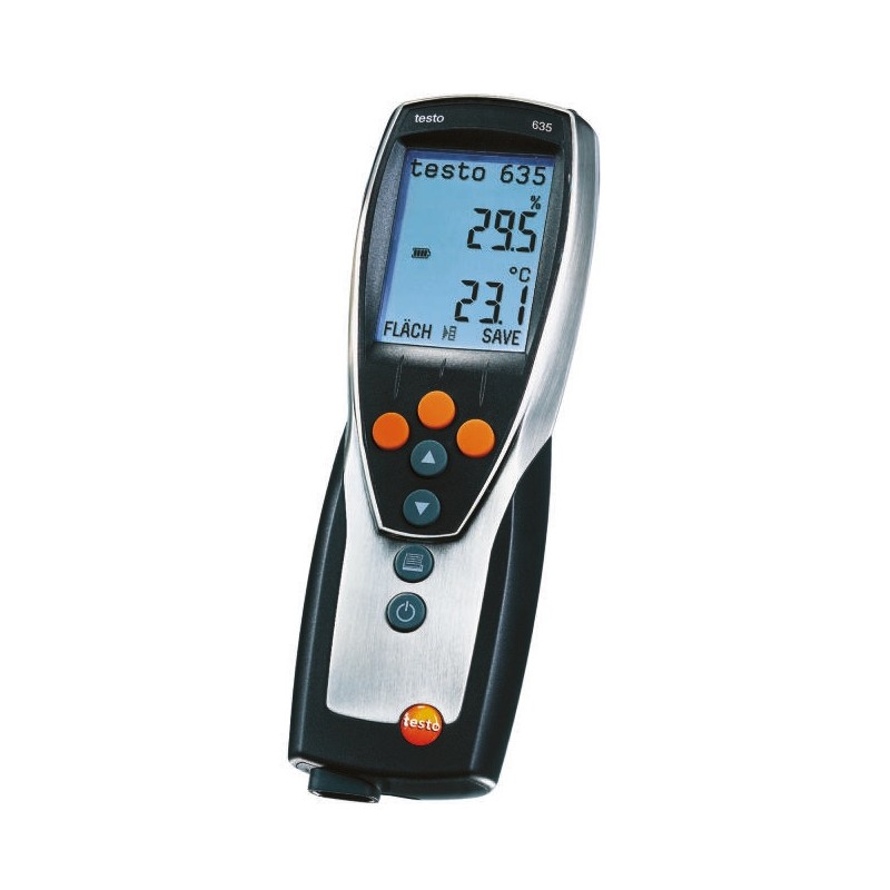 1 pcs - Testo 635-2 Hygrometer, +1370°C Max, 100%RH Max