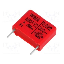 5 pcs x WIMA - MKY22W22204C00KSSD - Capacitor: polypropylene, 22nF, 6x12.5x18mm, THT, ±10%, 15mm