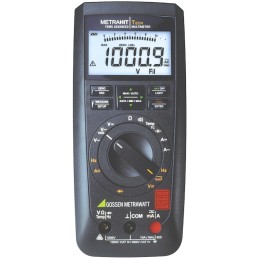 1 pcs - Gossen Metrawatt METRAHIT AM TECH Handheld Digital Multimeter, True RMS, 10A ac Max, 10A dc Max, 1000V ac Max