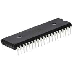 2 pcs - Microchip ATMEGA324A-PU, 8bit AVR Microcontroller, ATmega, 20MHz, 32 kB Flash, 40-Pin PDIP