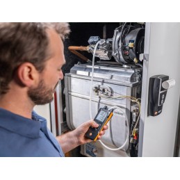 1 pcs - Testo 512-1 Differential Manometer With 2 Pressure Port/s, Max Pressure Measurement 200mbar