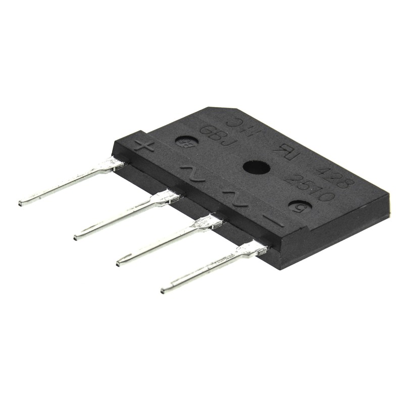 5 pcs - Diodes Inc Bridge Rectifier, 25A, 1000V, 4-Pin