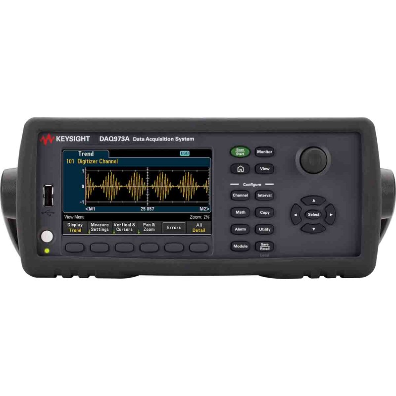 1 pcs - Keysight Technologies DAQ973A Data Acquisition, 3 Channel(s), USB 2.0, 22 bits - UKAS Calibration