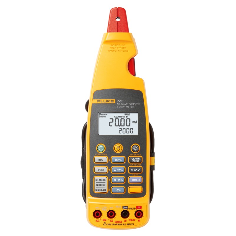 1 pcs - Fluke 773 Clamp Meter, 100mA dc With RS Calibration