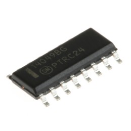 5 pcs - onsemi MC14049BDG, Hex-Channel Inverting Buffer, 16-Pin SOIC