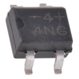 5 pcs - Vishay Bridge Rectifier, 800mA, 400V, 4-Pin