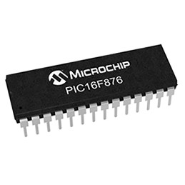 1 pcs - Microchip PIC16F876-20I/SP, 8bit PIC Microcontroller, PIC16F, 20MHz, 14 kB Flash, 28-Pin SPDIP