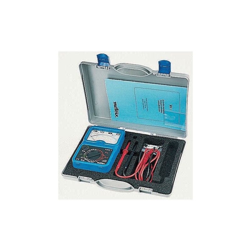 1 pcs - Metrix MX 1 Handheld Analogue Multimeter, 10A ac Max - UKAS Calibrated