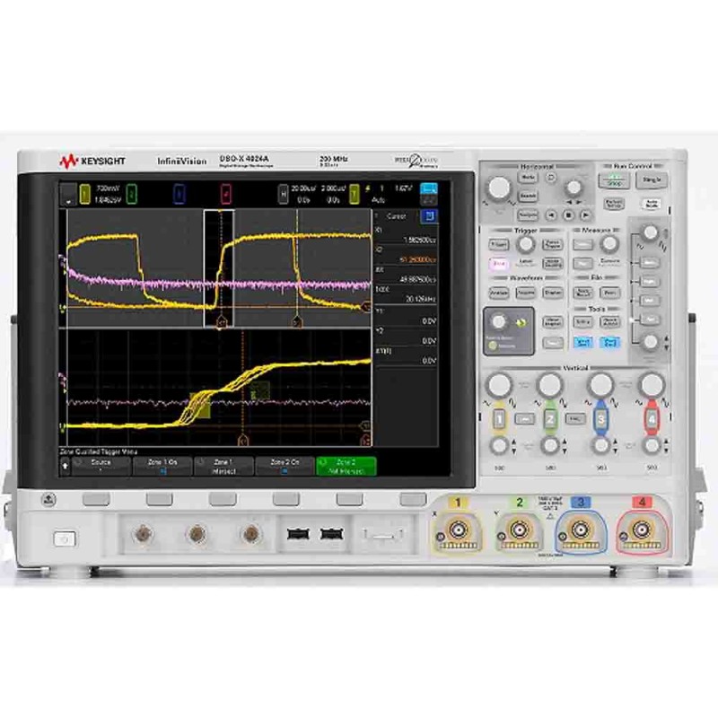 1 pcs - Keysight Technologies DSOX4024A InfiniiVision 4000 X Series Digital Bench Oscilloscope, 4 Analogue Channels, 200MHz -