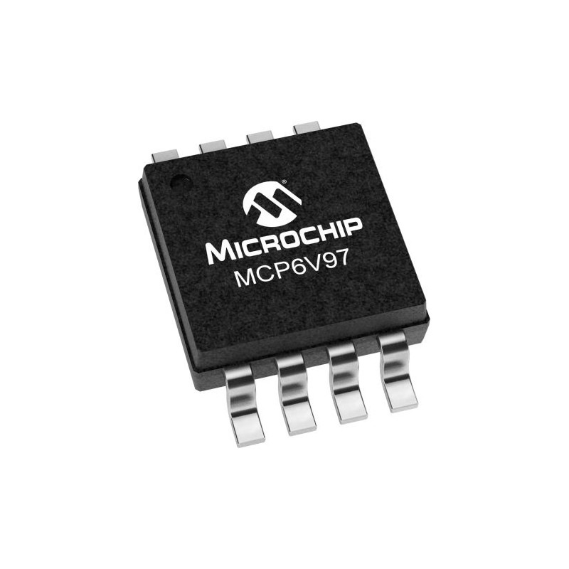 5 pcs - MCP6V97-E/MS Microchip, Dual Operational, Op Amp, 10MHz 10 MHz, 5.5 V, 8-Pin MSOP