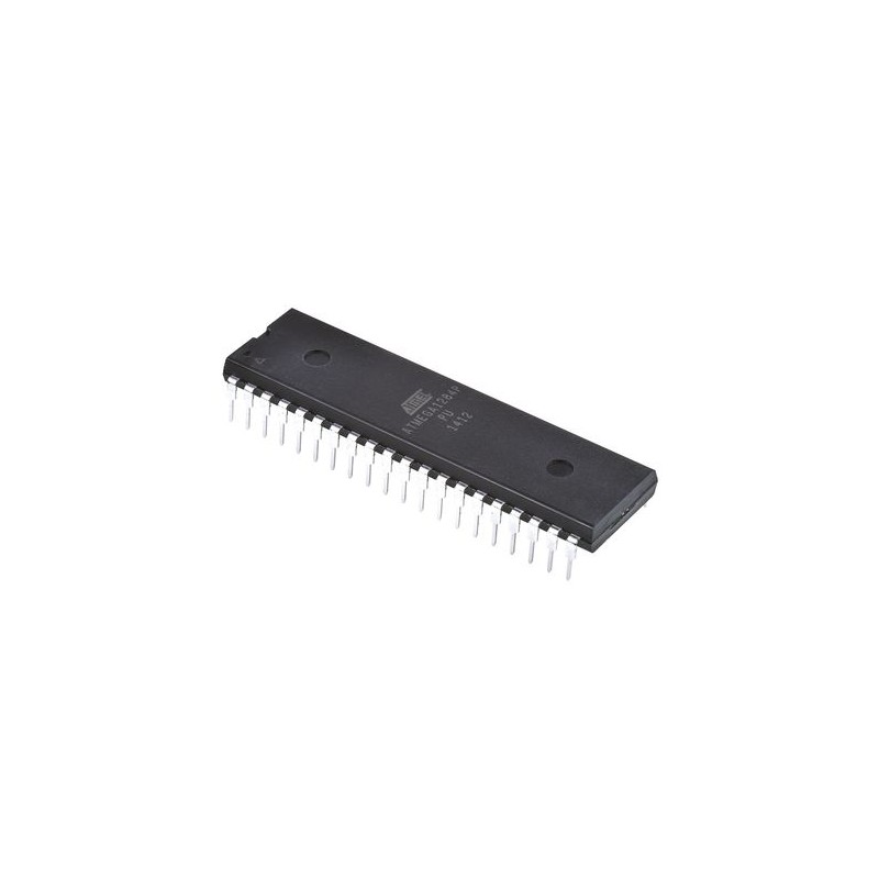 25 pcs - Microchip ATMEGA1284P-PU, 8bit AVR Microcontroller, ATmega, 20MHz, 128 kB Flash, 40-Pin PDIP