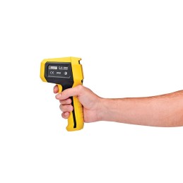 1 pcs - Chauvin Arnoux CA 1860 Infrared Thermometer, -35 °C, -31°F Min, ±1.8 %, ±1.8 °C Accuracy, °C and °F Measurements With