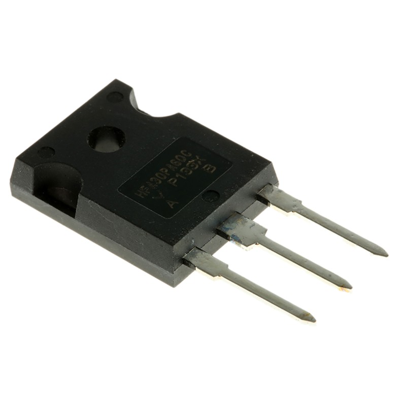 1 pcs - Vishay 600V 30A, Dual Rectifier Diode, 3-Pin TO-247AC VS-HFA30PA60C-N3