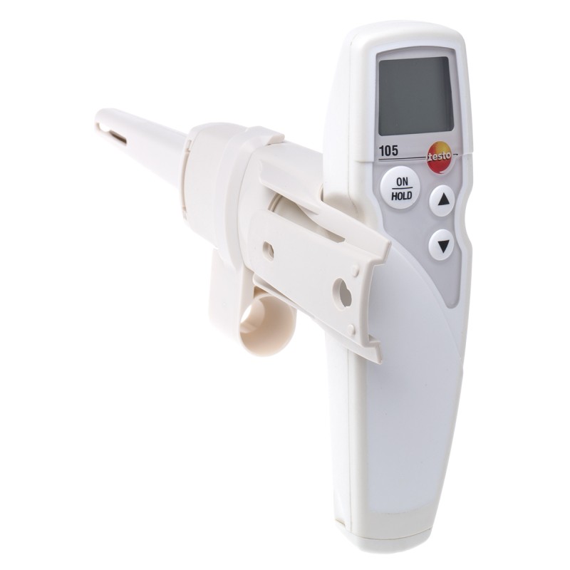 1 pcs - Testo 105 Digital Thermometer, +275°C Max, ±1 % Accuracy - UKAS Calibration