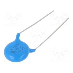 10 pcs x Jb Capacitors - JYC3H472MDF115000B - Capacitor: ceramic, 4.7nF, 5kVDC, Y5V, -20÷80%, 10mm