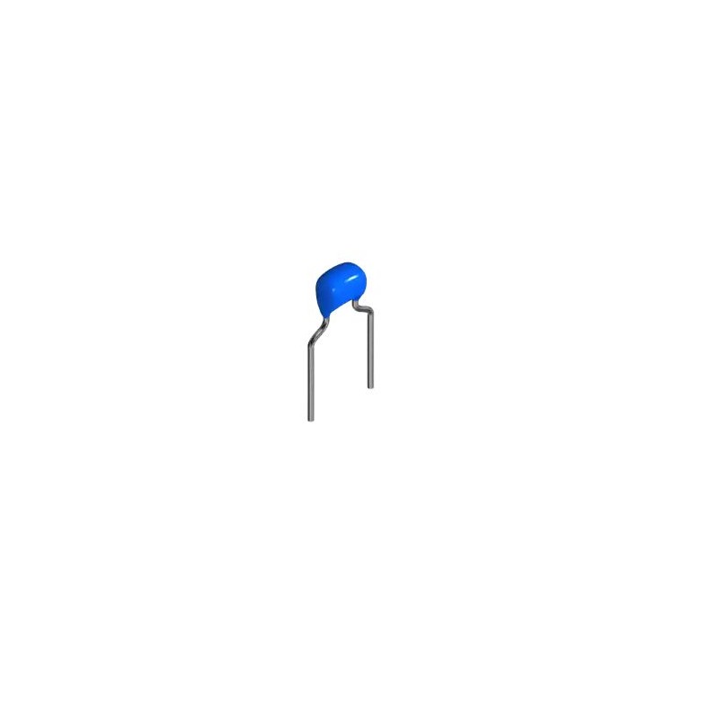 100 pcs - TDK 220nF Multilayer Ceramic Capacitor MLCC, 50V dc V, Push In, Solder