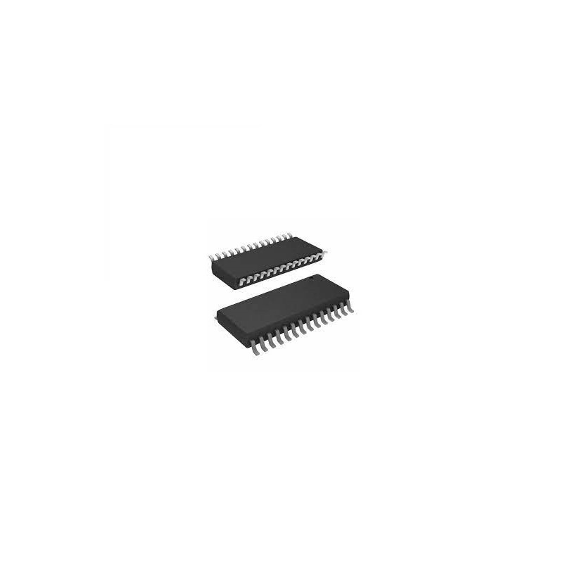 10 pcs - Microchip PIC18F27Q43-I/SO, 8bit PIC Microcontroller, PIC, 128 kB Flash, 28-Pin SOIC
