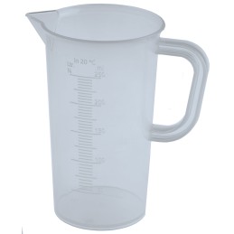 1 pcs - RS PRO PP 250ml Laboratory Jug