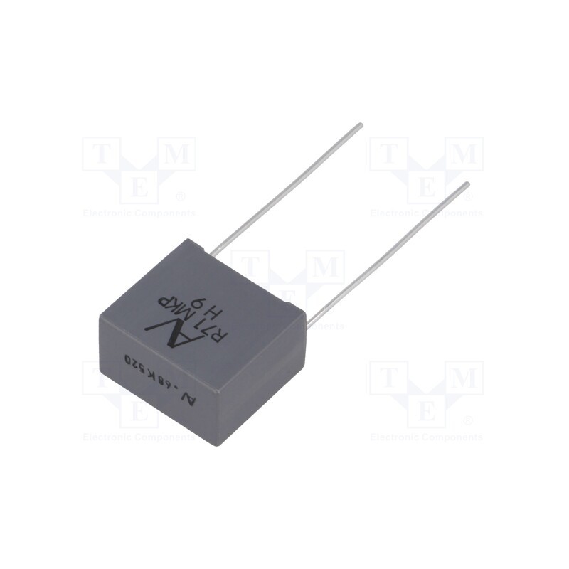 5 pcs x KEMET - R71VI36804030K - Capacitor: polypropylene, 680nF, 18x10x16mm, THT, ±10%, 15mm, R71