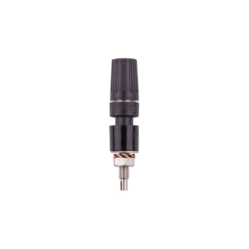 1 pcs - Staubli 15A Binding Post With Brass Contacts and Nickel Plated - 2mm Hole Diameter