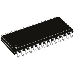 2 pcs - DSPIC33EP256MC502-I/SO Microchip, 16bit Digital Signal Processor 60MHz 256 kB Flash 28-Pin SOIC