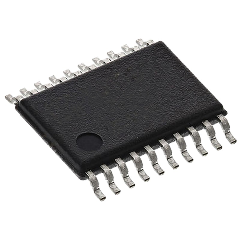 5 pcs - Texas Instruments SN74ABT245BPW, 1 Bus Transceiver, 8-Bit Non-Inverting TTL, 20-Pin TSSOP