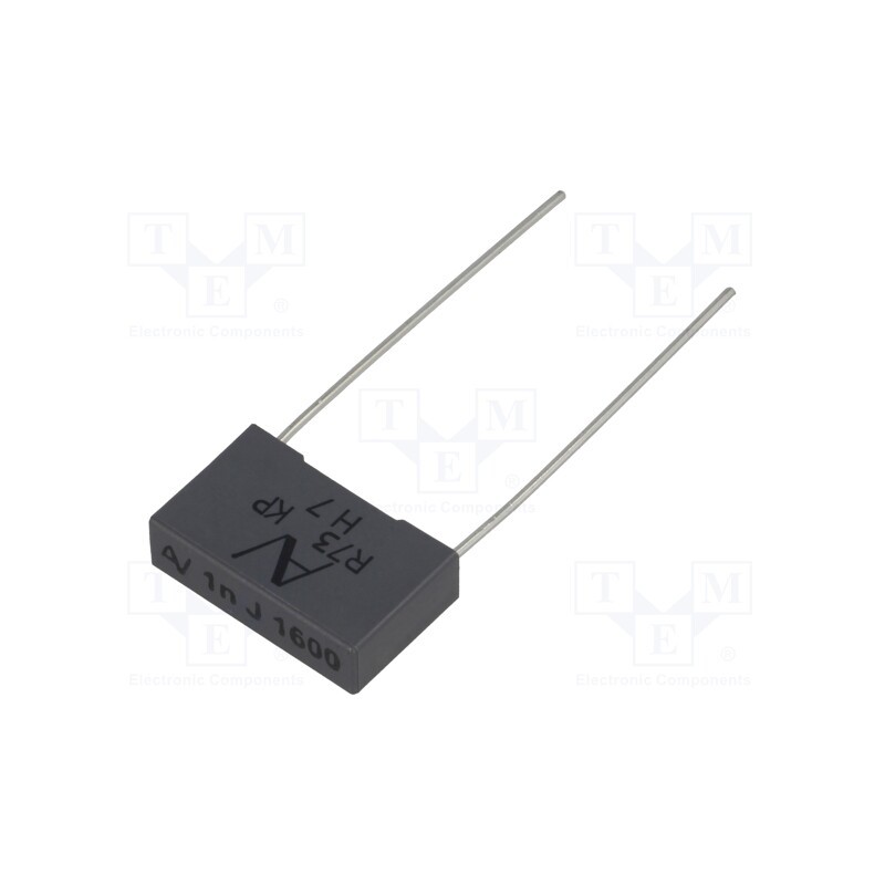 5 pcs x KEMET - R73TI11004000J - Capacitor: polypropylene, 1nF, 18x5x11mm, THT, ±5%, 15mm, -55÷105°C
