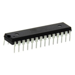 2 pcs - Microchip ATMEGA8L-8PU, 8bit AVR Microcontroller, ATmega, 8MHz, 8 kB Flash, 28-Pin PDIP